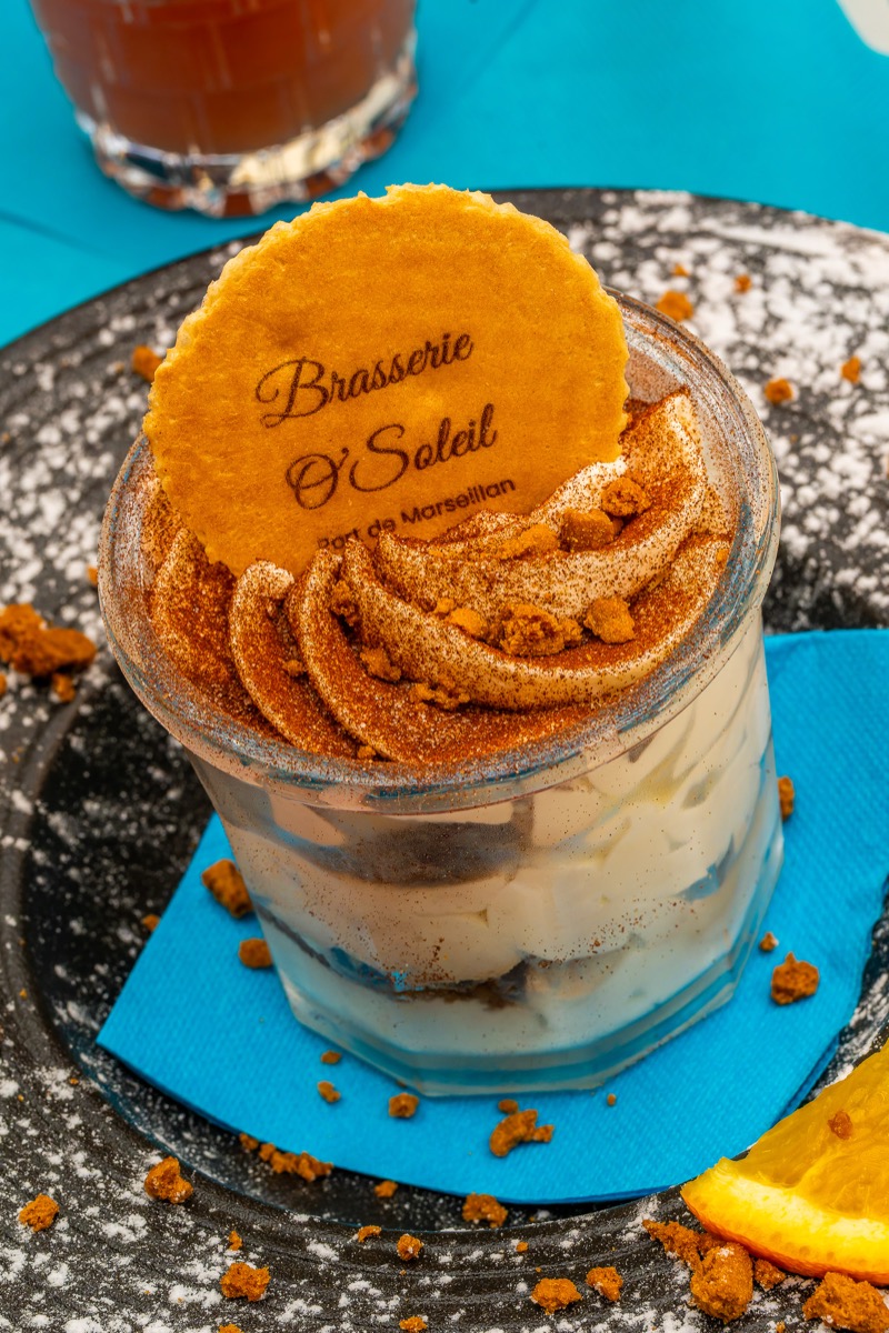 Tiramisu signature Brasserie O'Soleil